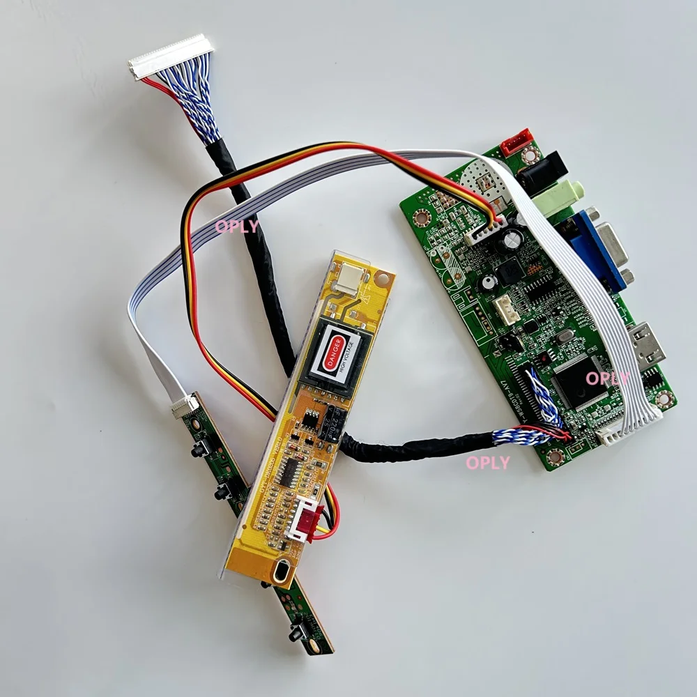 Плата контроллера 58C совместимая с HDMI VGA для B141EW04 V4/V5/V7 1280X800 14 1-дюймовый ЖК-панель