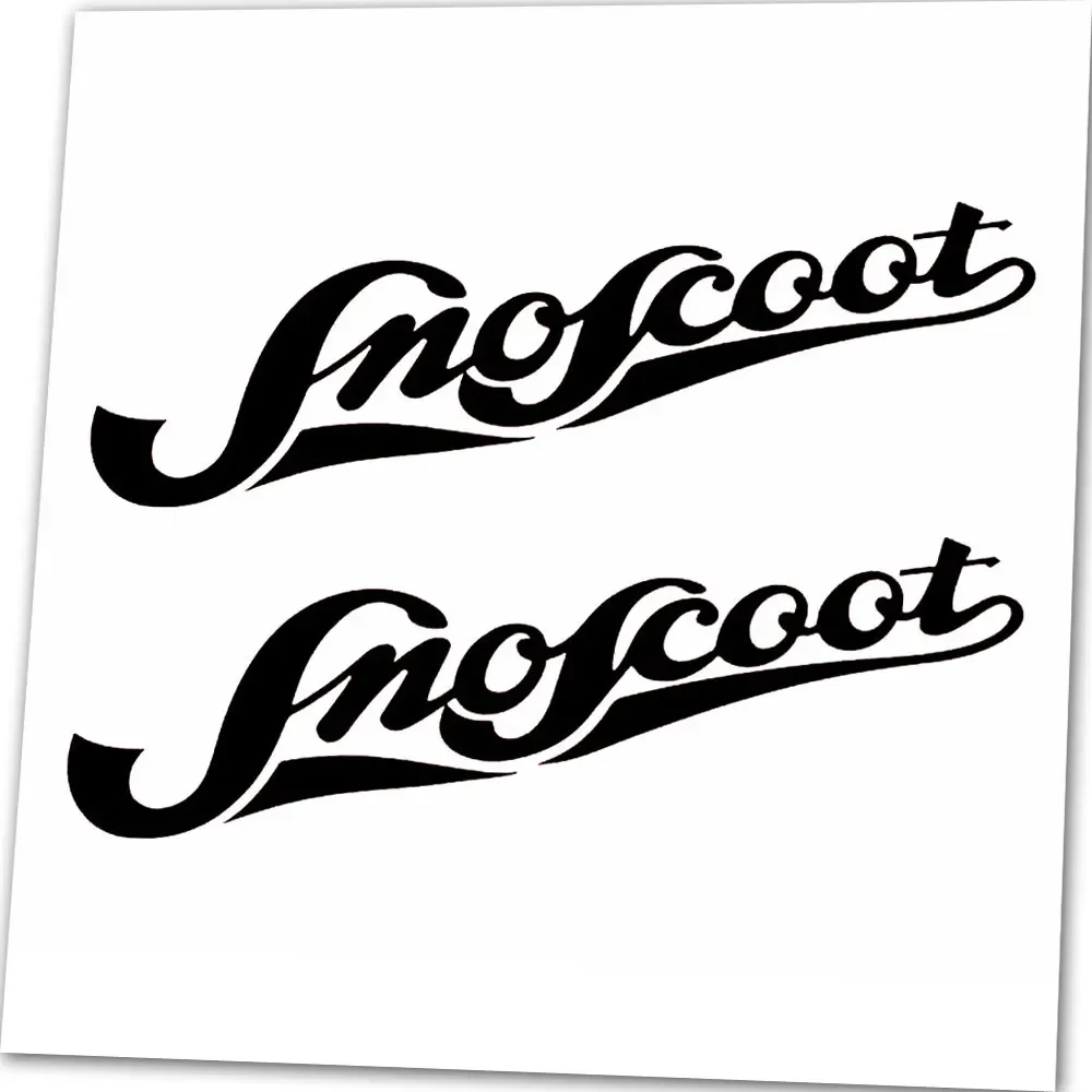 Виниловая наклейка на капот винтажного снегохода SnoScoot шириной 10,5 дюйма (art.: 3920cd7bed014) - 3920cd7bed014
