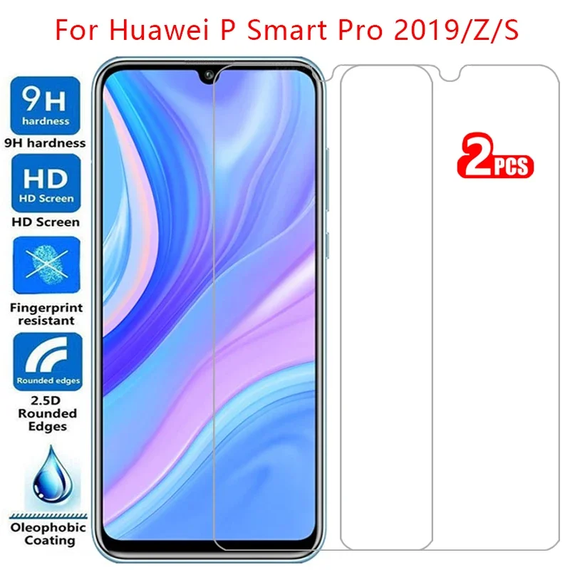 Защитное закаленное стекло для huawei p smart pro 2019 z s защитная пленка экрана psmart smar smat
