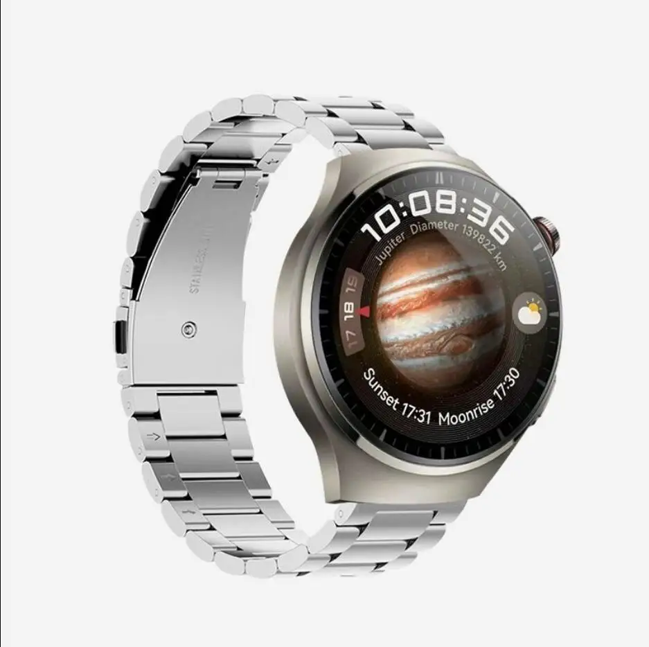 22mm Strap for Huawei Watch 4/ 4Pro Stainless Steel Watchband for Huawei GT3 46mm GT Runner GT2 pro Watch3/3Pro Replace Bracelet