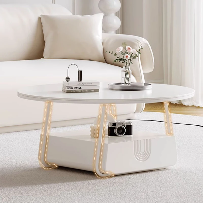 

Dressing Round Small Table Center Dining Luxury Makeup Hallway Laden Desk Table Coffee Mesitas De Noche Theater Furniture HDH