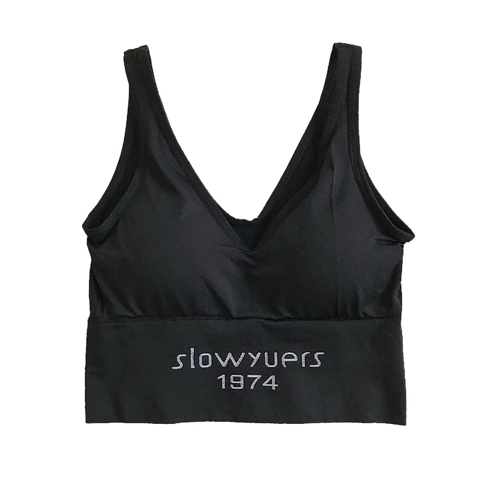 

Slowyuers Fashion Yoga Womens Show Casual Vest Thin 1974 Underwear Intimates Bra Sexy intimates