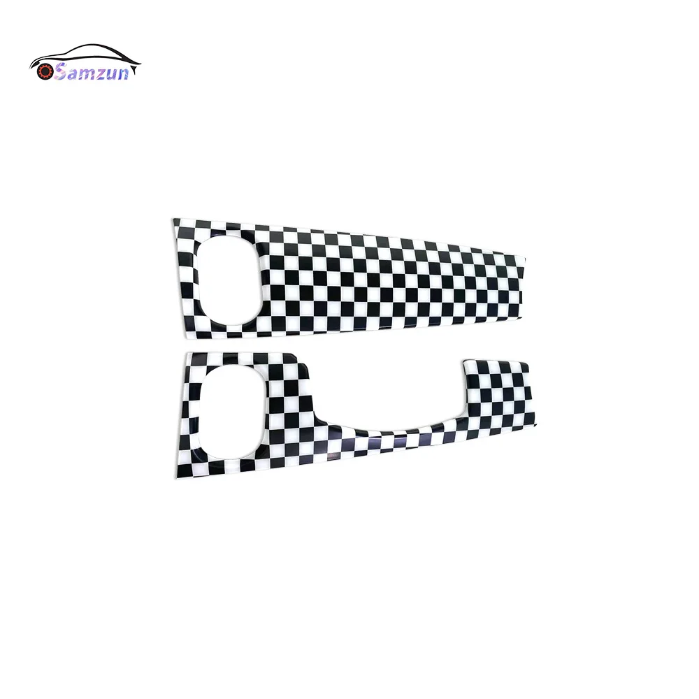 Для MINI Cooper F55 F56 F57 2021-2023 крышка приборной панели автомобиля центральная консоль управления панель отделка украшения модификация аксессуары