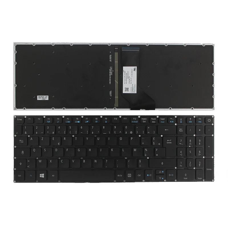 

New French keyboard FOR Acer Aspire 3 A315-21 A315-41 A315-31 A315-51 A315-53 FR Keyboard black with backlight