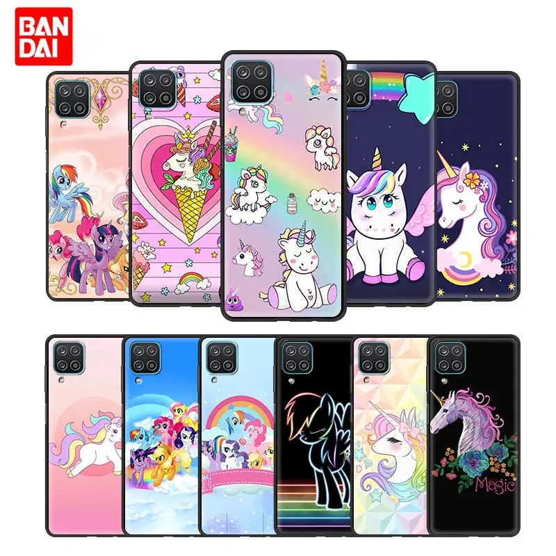 

Phone Case for Samsung Galaxy A12 A52 A32 A72 A22 A02 A21 A51 A21s A02s 4G 5G Shell Bag Soft Luxury My Little Pony Cartoon