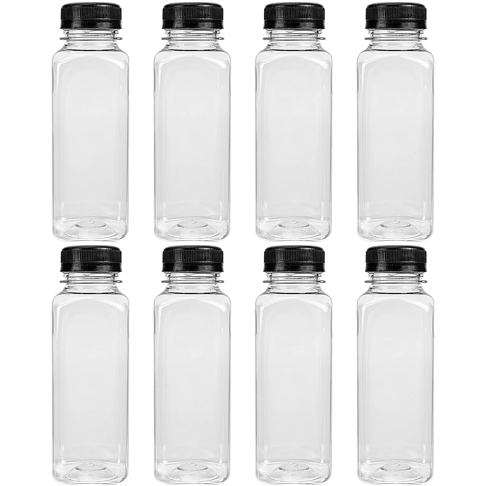 

Bottles Bottle Plastic Drink Beverage Empty Milk Clear Containers Water Lids Party Mini Drinking Jugs Container Cap Smoothie