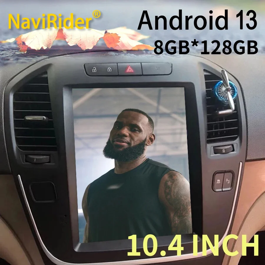Автомобильная Мультимедийная система экран 10 4 дюйма 8 ГБ + 256 Android 13 радио для Opel