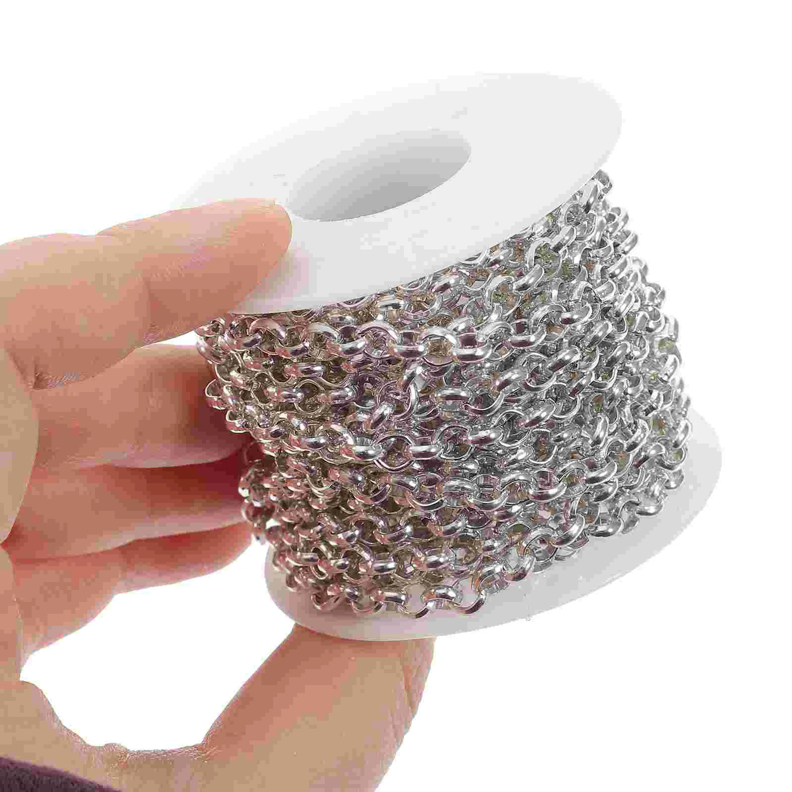 

Aluminum Chain DIY Bag Metal Garment Jewelry Purse Accessory Craft Pendant Lanyard Hand