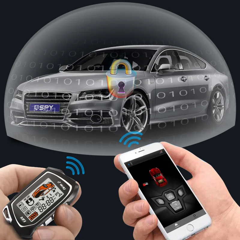 2023 Универсальная беспроводная система охранной сигнализации автомобильная