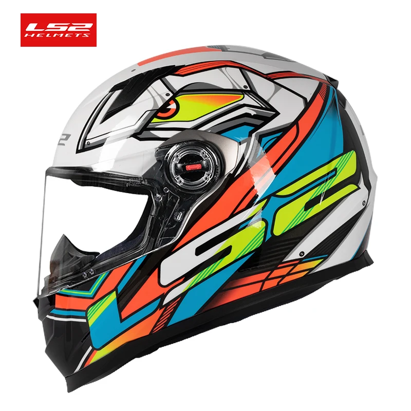 

Capacete LS2 Full Face Motorcycle Helmet ls2 ff358 motocross racing helmets ECE Certification casco moto casque