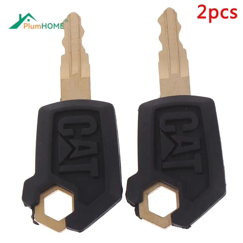 

Black & Gold 2PCS Key For Caterpillar 5P8500 Heavy Equipment Ignition Loader Dozer Metal & Plastic High Quality