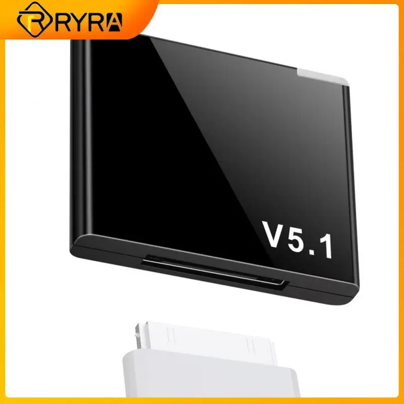 

I-WAVE Mini Wireless Adapter 30 Pin Bluetooth 5.1 Wireless Audio Adapter A2DP Music Wireless Audio Adapter For PC TV Car Speaker