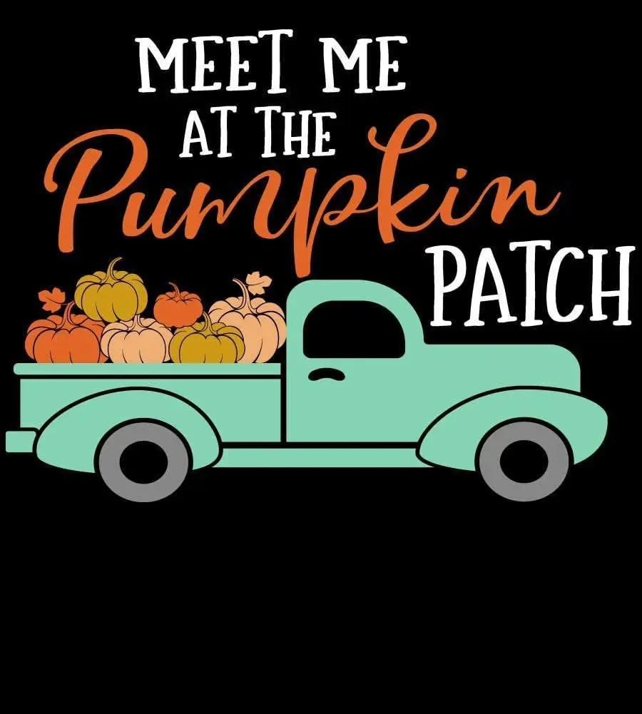 

Meet Me at The Pumpkin Patch Poster Funny Art Decor Vintage Aluminum Retro Metal Tin Sign Painting Decorative Signs