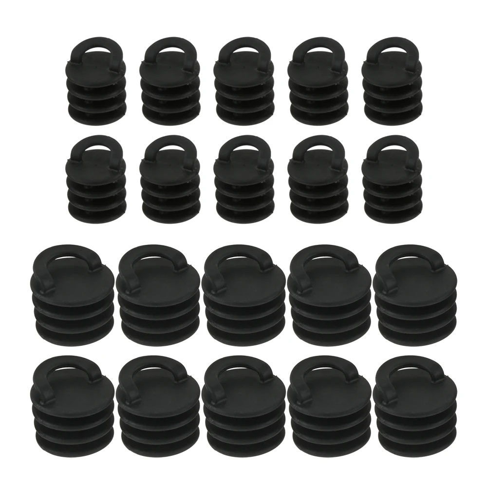 Canoe Boat Fishing Rubber Boat Scuppers Stopper Plugs Bungs Drain Hole Rowing Boats Accessories Marine