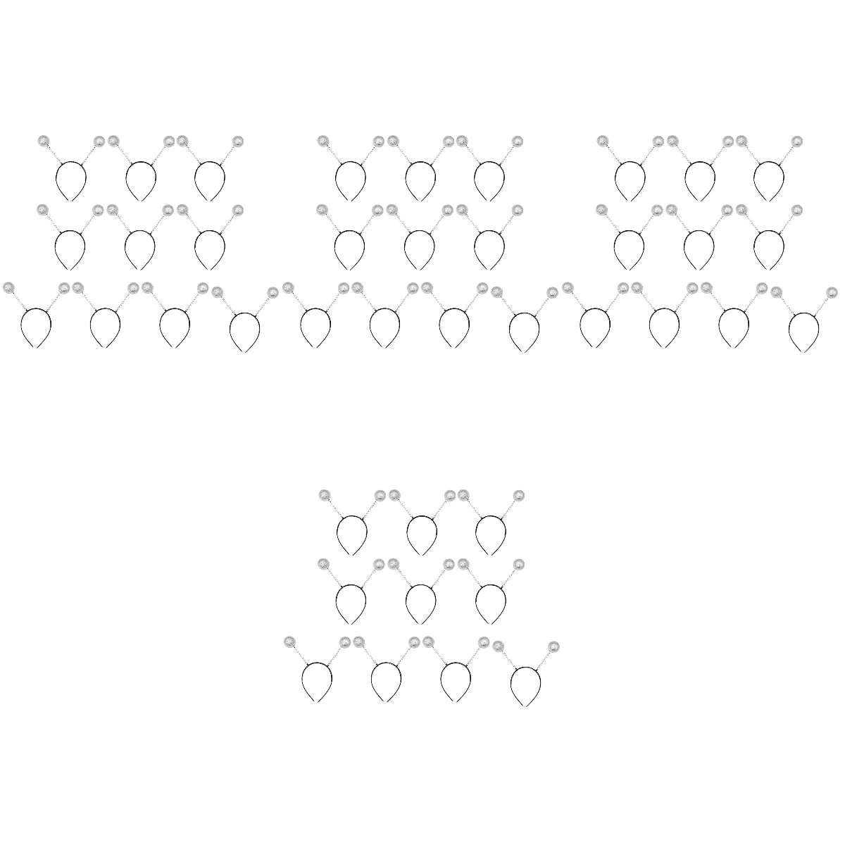 

Детский обруч на голову с шариками в виде ягодиц