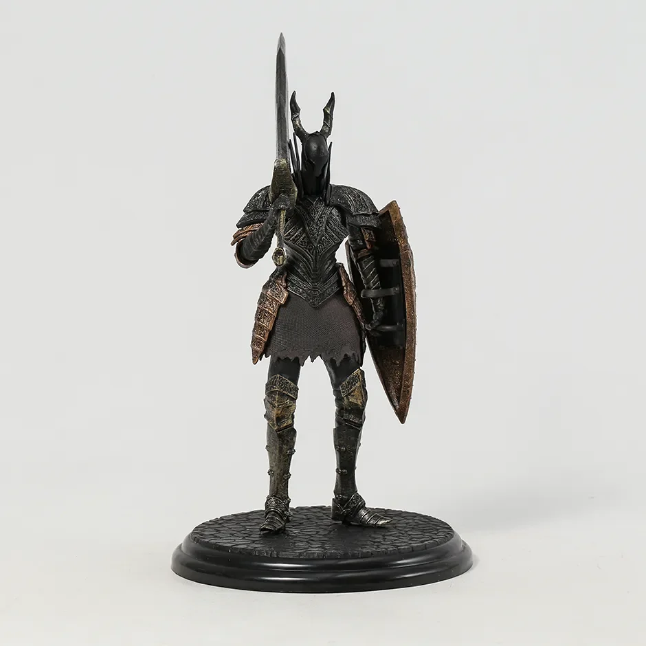 Bandai Dark Souls Black Knight Аниме Фигурка Унисекс 14+ Коллекционная модель игрушки с