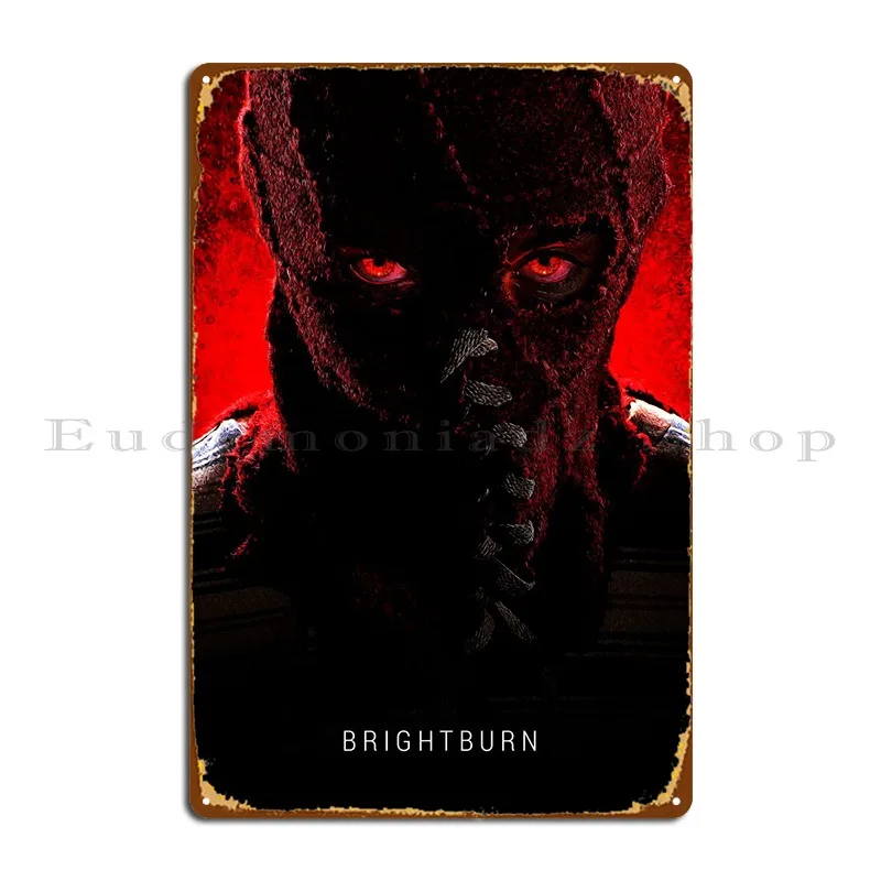 Металлические знаки Brightburn, Настенный декор клуба, бара, Настенная роспись, персонализированный фотографический плакат