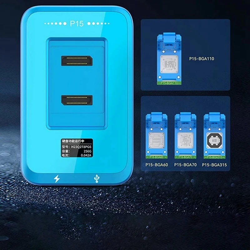 Программатор P15 Nand для Iphone 8 8P X XR XS MAX 15 Pro NAND SYSCFG инструмент модификации данных 110 + 60