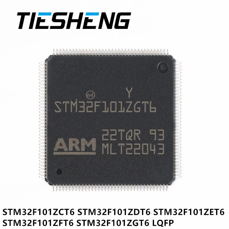 

1 шт./лот 100% Новый оригинальный STM32F101ZCT6 STM32F101ZDT6 STM32F101ZET6 STM32F101ZFT6 STM32F101ZGT6 LQFP микроконтроллер чип