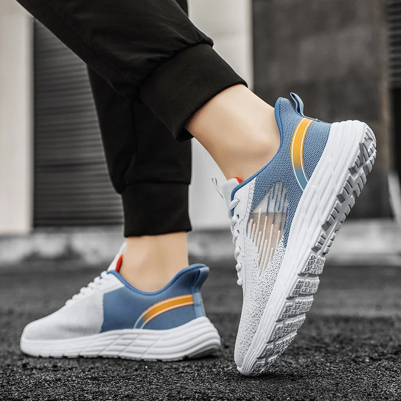 Original Men's Casual Sports Shoes 2023 Summer New Breathable Sneakers for Men Free Shipping Athletic Gym Trainers Male Running