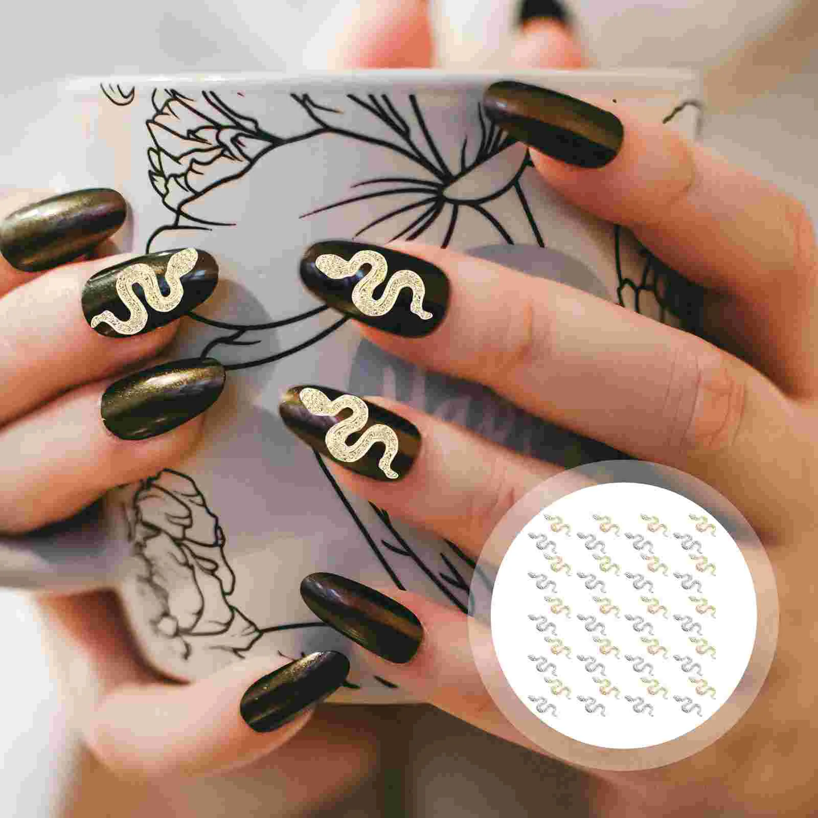 

Nailsnake Stud Manicure Alloy Charm 3D Rhinestonejewelry Crystals Gemcrafts Diy Shape Decor