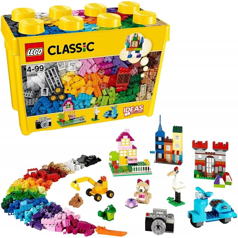 Gevestigde theorie Bijdragen Bestudeer Lego 10698 Klassieke Grote Creatieve Baksteen Doos, Building Spel Voor  Jongens En Meisjes|Blokken| - AliExpress
