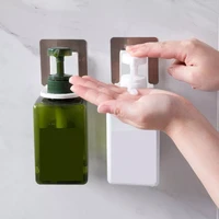 dropshipping 2022 best selling products wall mounted self adhesive shampoo bottle shelf liquid soap shower gel organizer hook ho