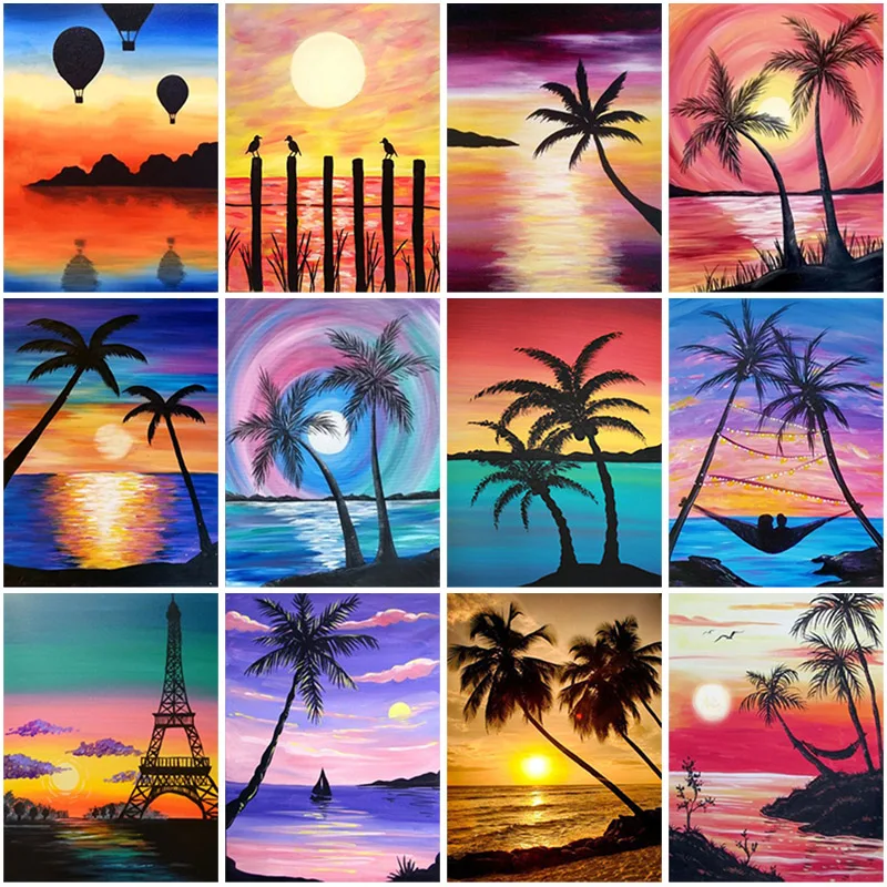 

5D алмазная живопись «сделай сам», морской пейзаж, алмазная вышивка, Набор для вышивки крестиком, хобби ручной работы, украшение для стен дом...