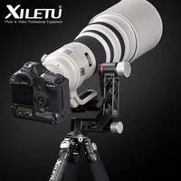 xiletu xgh 3 professional heavy duty gimbal head 360 degree panoramic gimbal head mount for tripod dslr camera telephoto lens