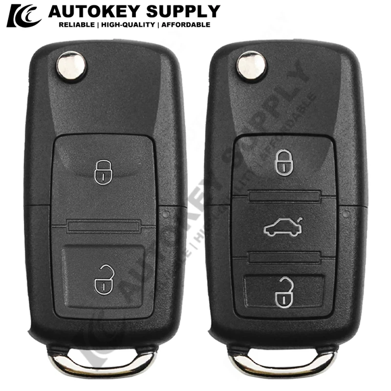AutokeySupply складной автомобильный флип-ключ с дистанционным управлением