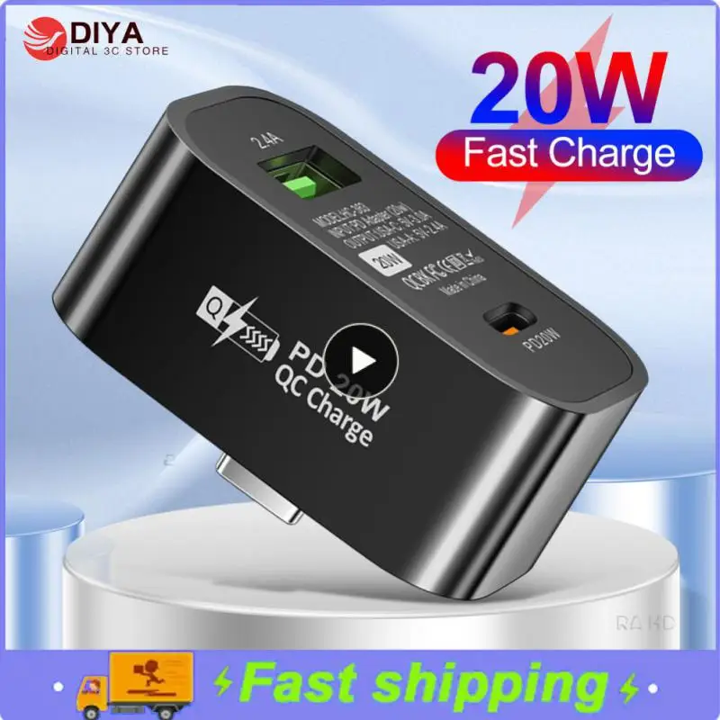 

Universal Phone Charger Charging Converter Head Type-c Hub Fast Charging Type-c Extender Phone Accessories Pd20w