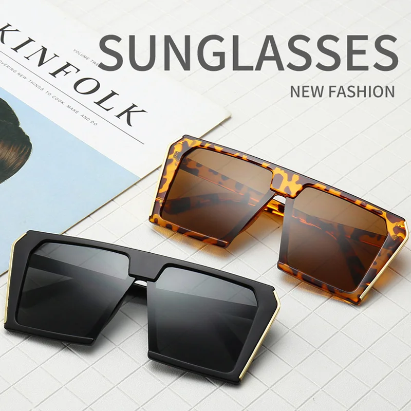 

Модные брендовые дизайнерские ретро Квадратные Солнцезащитные очки для женщин и мужчин винтажные зеркальные солнцезащитные очки с металл...