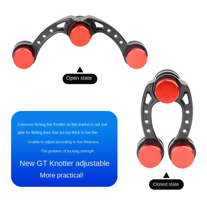 Рыболовный Инструмент GT Knotter Для Завязывания Узла FG PR Knot Быстрый Передний Свинец