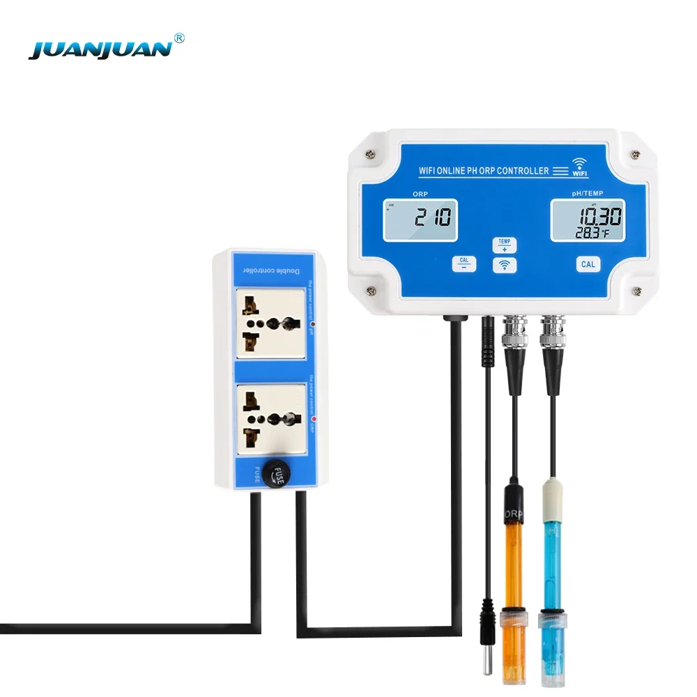 Лидер продаж 3 в 1 ЖК-дисплей Smart Tuya Wi-Fi измеритель ОВП W2839 контроллер мониторинга