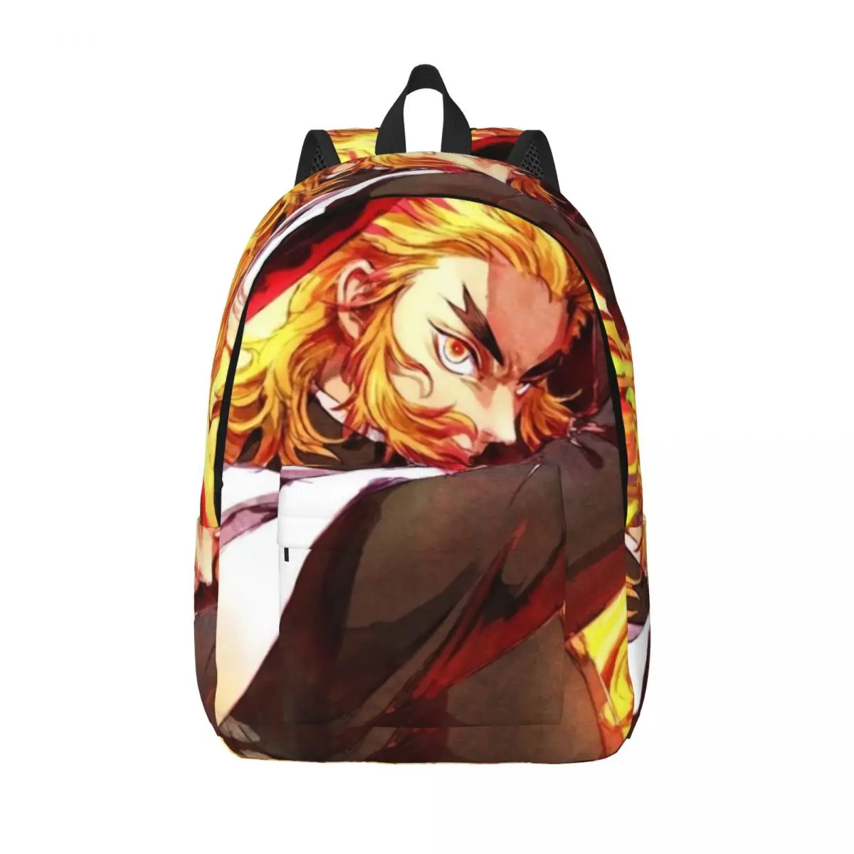 

Demon Slayer Anime Backpack Kimetsu No Yaiba Cycling Backpacks Youth High Quality Soft School Bags Novelty Rucksack