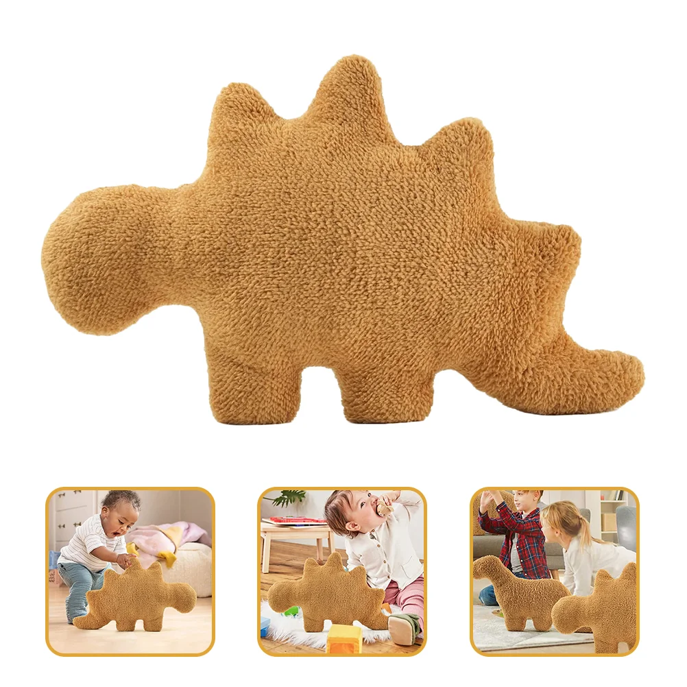 

Dinosaur Stuffed Animal Decorative Stuffed Toy Desktop Stuffed Chicken Nuggets Dinosaur Model