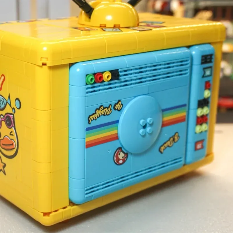 BALODY B.Duck ТВ строительные блоки собранные развивающие игрушки украшения Kawaii