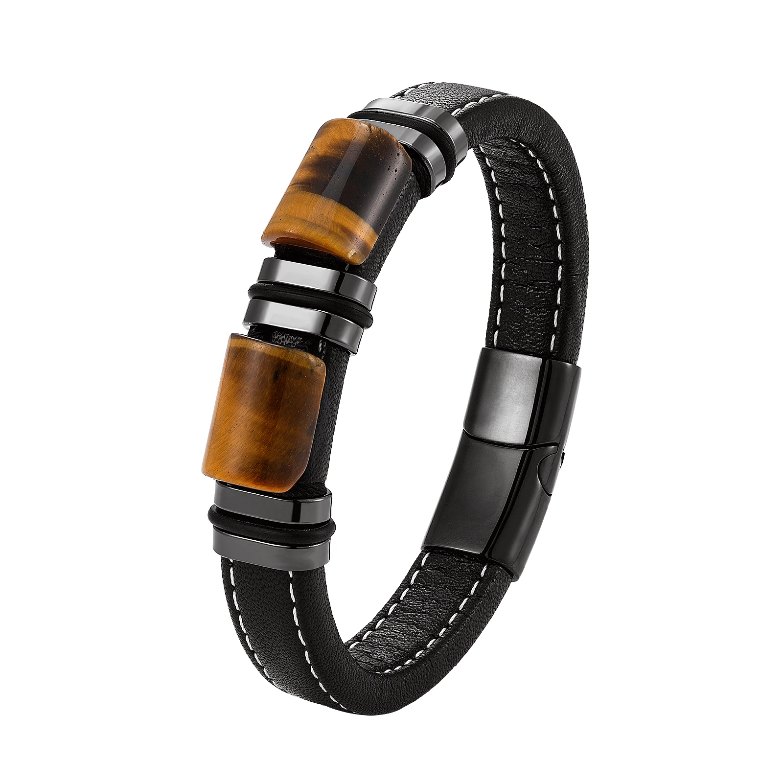 Новинка 2022 Винтажные Украшения двойная пластина 6 петель мужской браслет из