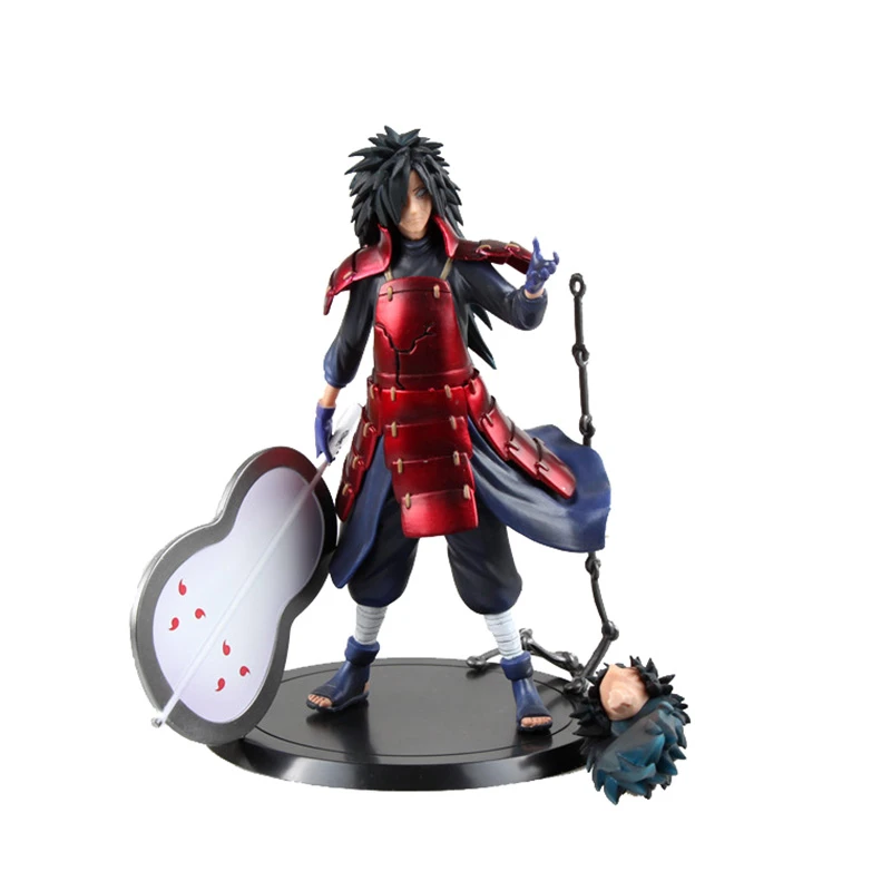 

Naruto Shippuden Anime Model PVC Uchiha Madara GK Action Figure 24CM Pein Statue Collectible Gift Toys For Children Figma