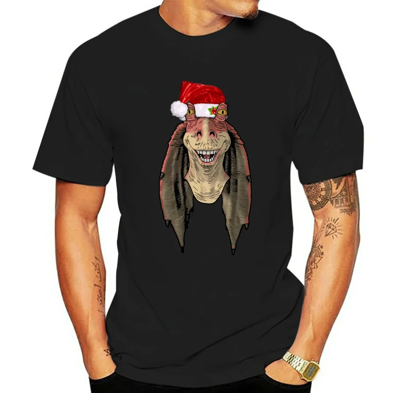 Christmas T-Shirt Jar Binks Xmas Festive Adult &amp Kids Tee Top Cool Casual pride t shirt men Unisex Fashion