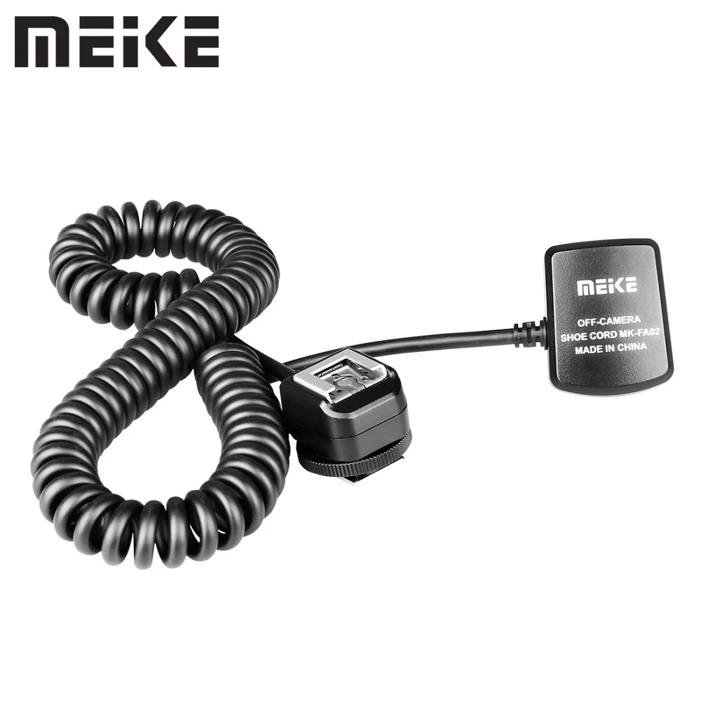 Meike-cable de extensión de sincronización de Flash para cámara, accesorio para SONY A6300, A6000, A6400, A7III y Speedlite MK-FA02, TT685S, TT350S, V860, 3m, TTL, MK-320