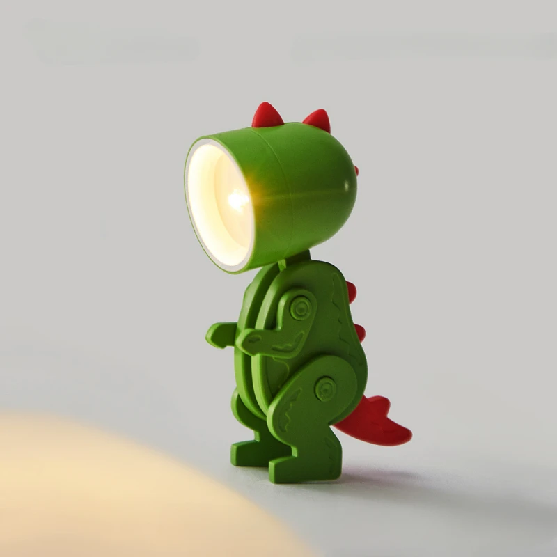 Мультяшный динозавр Мини Милая Ночная лампа творческий DIY милый питомец милое