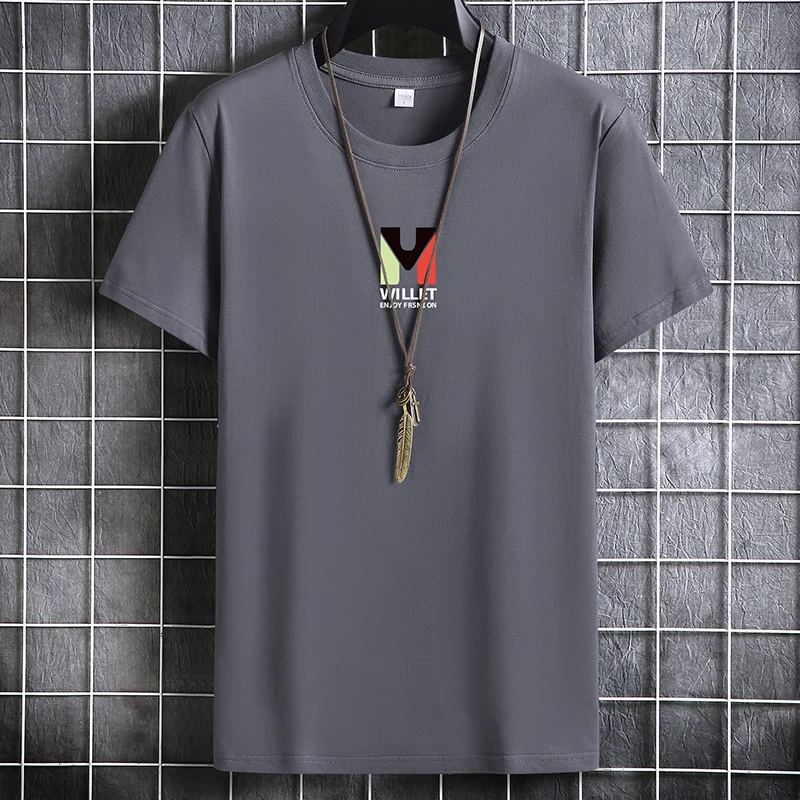 

Men's Summer T-shirt Male Fashion Clothes Short Sleeve O-Neck Unisex Tshirt Men Clothing New Men's Fitness Fitted Tops Tee Shirt