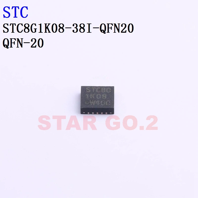

10PCSx STC8G1K08-38I-QFN20 SOP16 TSSOP20 STC Microcontroller