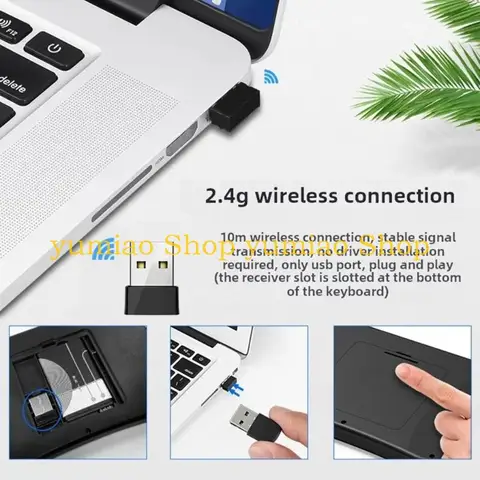 AREOFRGB Беспроводная клавиатура и мышь