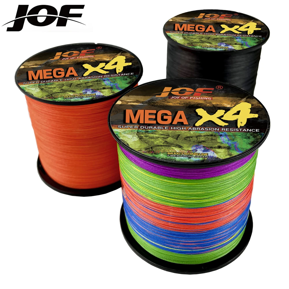 

Braided Fishing Line 4 Strands PE Multicolor 300m 500m 1000m Shore Strong Strength Trolling Lines 10/12/18/28/35/40/50/60/80LB