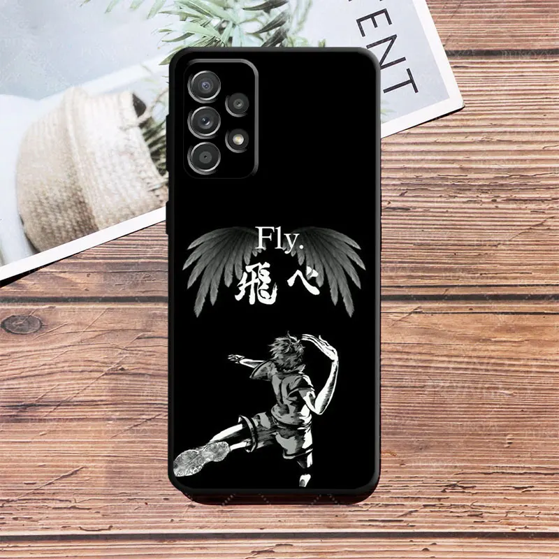 Anime Haikyuu Volleyball Coque For Samsung A51 A21s A12 A13 5G A52 A53 A32 4G A33 A31 A41 A11 A72 A23 A22 A73 A71 A52s Matte images - 6