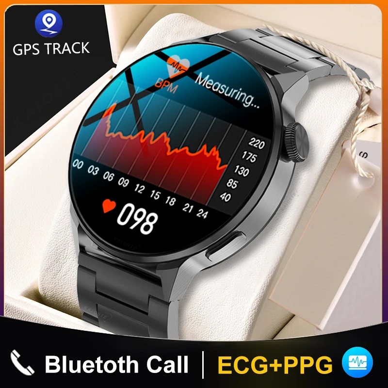 

For Xiaomi Huawei ECG+PPG Smart Watch Men Custom Dial Call Watch Sport GPS Tracker Wireless Charging Luxury Smartwatch