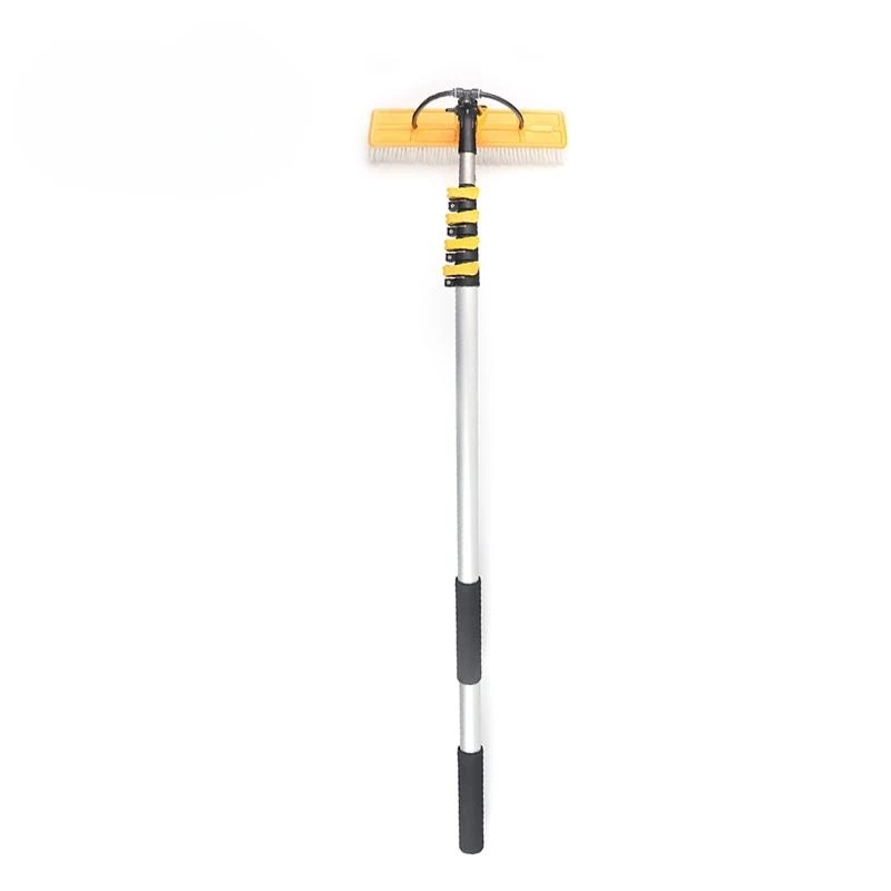 Export to many countries high quality X21-114 11.4 m connected faucet retractable carbon fiber rod solar panel cleaning brush