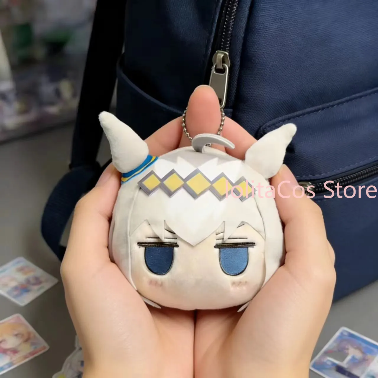 Плюшевая кукла-брелок Uma Musume Oguri Cap Tokai Teio Tamamo Cross Special Week, хлопковый брелок-шарик, аниме-подвеска для сумки, подарок для косплея (art.: 3920da2f34190) - 3920da2f34190